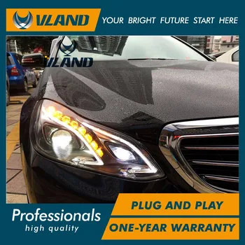 VLAND factory for Car head lamp for E-class E180 LED Headlight 2014-2016 for E200 E260 W212 Head light with HID xenon lens DRL VLAND factory for Car head lamp for E-class E180 LED Headlight 2014-2016 for E200 E260 W212 Head light with HID xenon lens DRL
