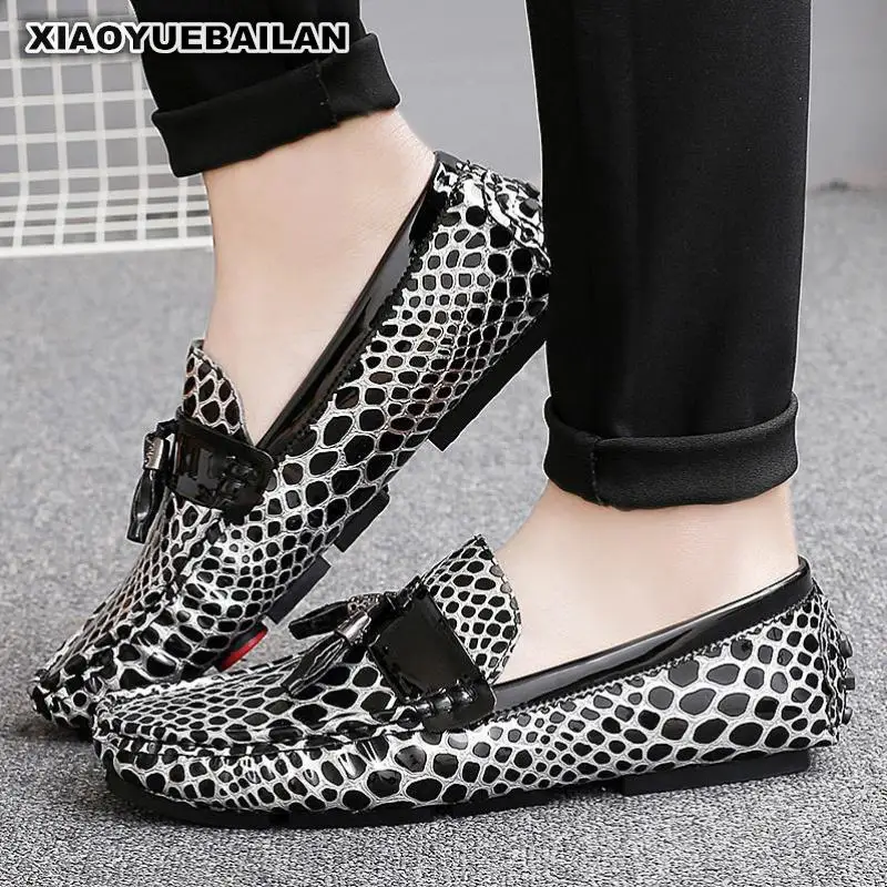 

2018 New Doug Shoes Pedal Leisure Soft Bottom Drive Tide Sapatenis Masculinos Casual Men 7