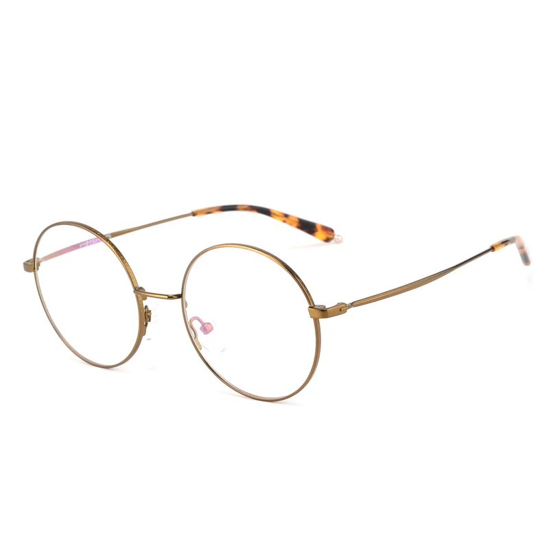 big round thin glasses