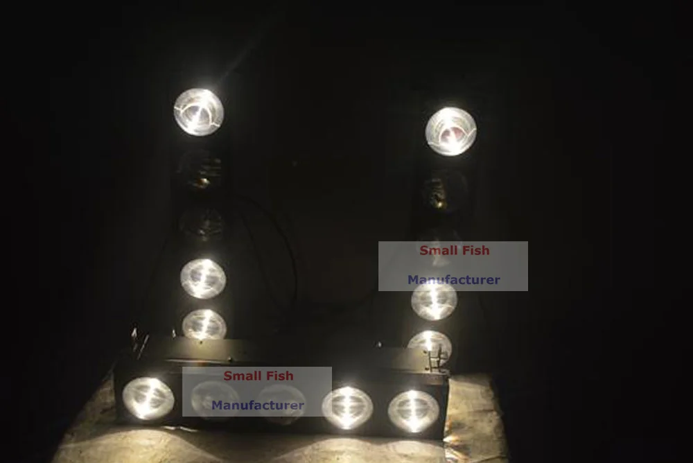 4 упак. Заводская Распродажа 5 глаз 30 Вт светодиодный свет аудитории удара Мощность 150 Вт теплый белый или холодный белый дополнительно Pixel