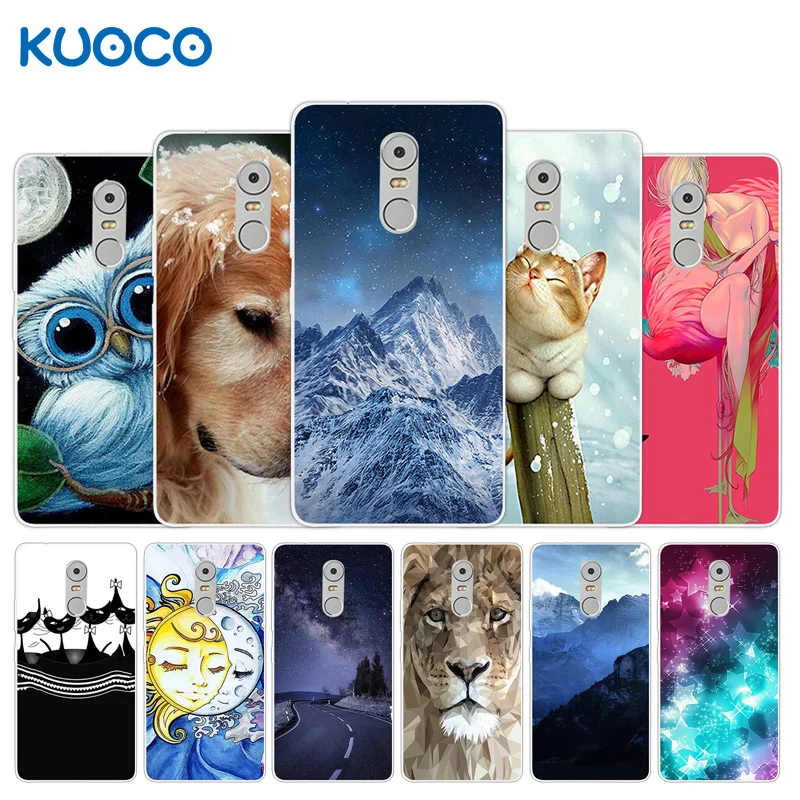 

For Lenovo K6 Note 5.5 Inch K53 A48 K6Note K53A48 Case Soft TPU Silicone Phone Cover Scenery Design for Lenovo K 6 Note Gel