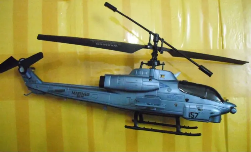 single rotor rc helicopter