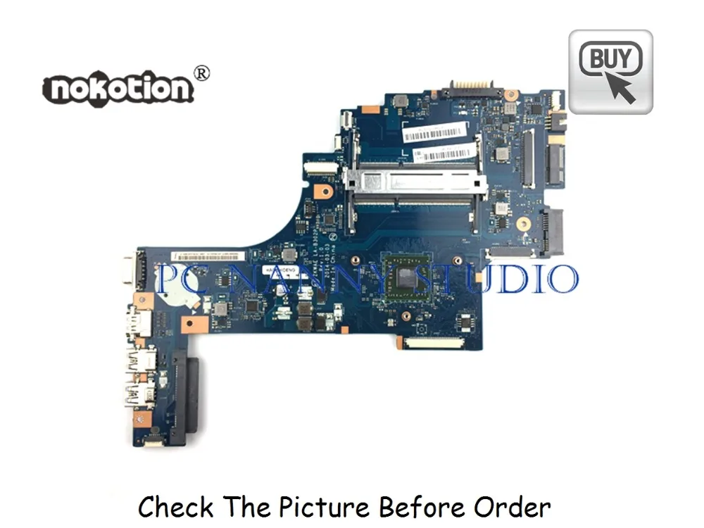 

PCNANNY K000890960 for TOSHIBA Satellite C55Dt-B C55D-B Laptop Motherboard A6-6310 1.8GHZ LA-B302P PC Notebook Mainboard tested