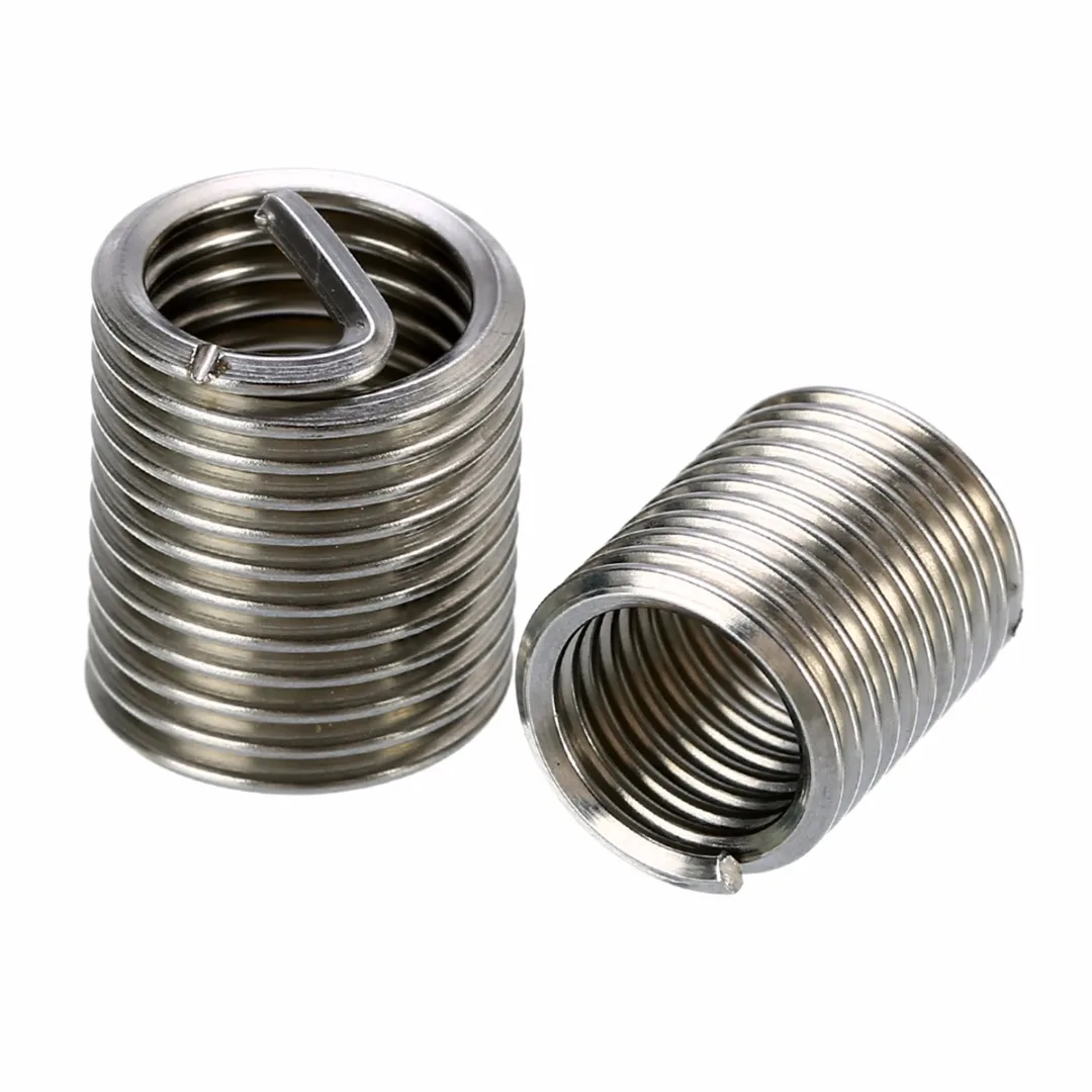 SHGO 60Pcs Набор для ремонта резьбы серебряного M3 M12 из нержавеющей стали|Наборы