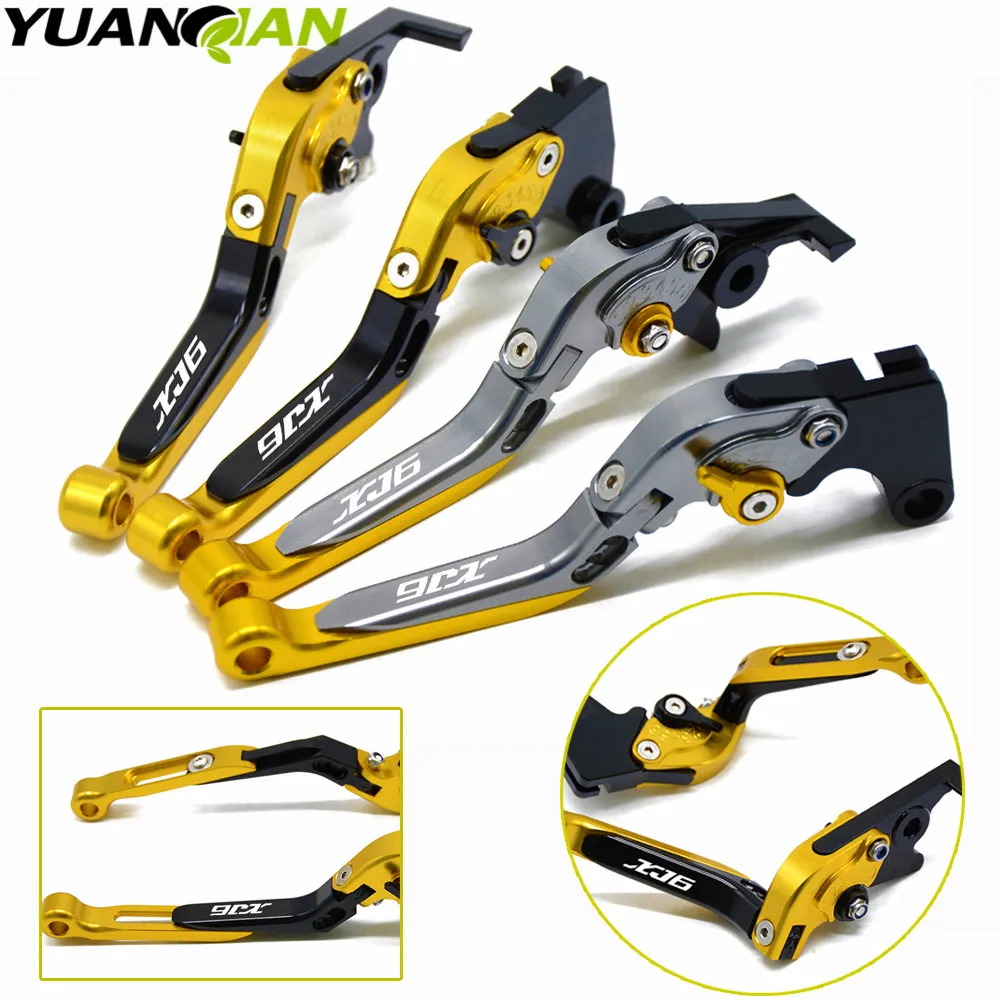 Лазерный гравированный логотип для YAMAHA XJ6 утечки 2009 2010 2011 2012 2013 CNC Регулируемая мотоциклов сцепные рычаги