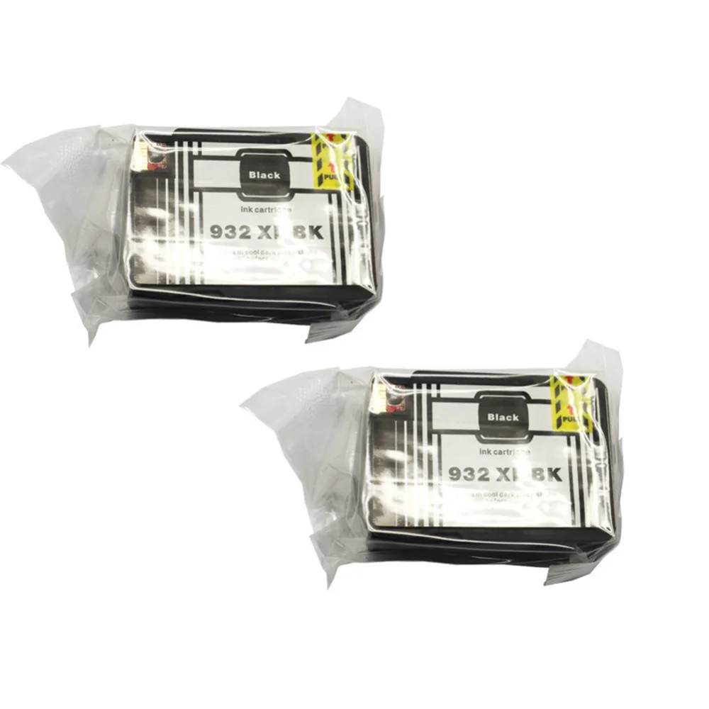 2PK (BK) 932 932XL черные чернильные картриджи Высокая Замена страниц для Officejet 6700