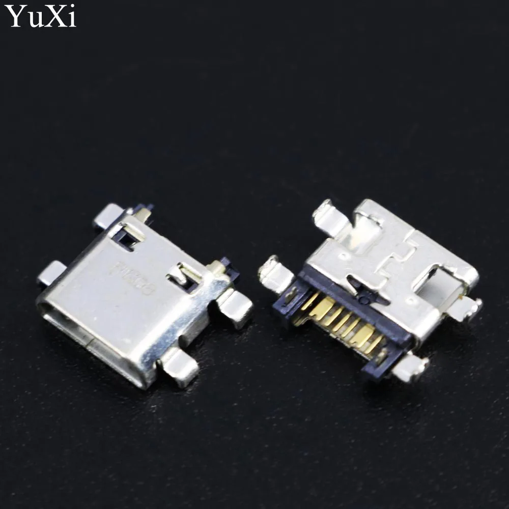 Computer Cables Yoton 10pcs/lot Micro USB Charge Charging Connector Plug Dock Jack Socket Port for Samsung G530 G7102 G7106 G350 i8262 S7582 S7580 Cable Length: Other 