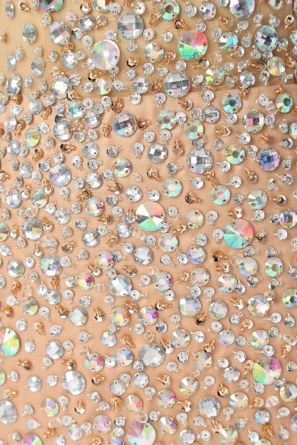 Luxury-Champagne-Short-Prom-Dresses-Mermaid-2017-Beading-Crystal-Imported-Party-Dress-Vestido-Formatura-Evening-Gowns (1)