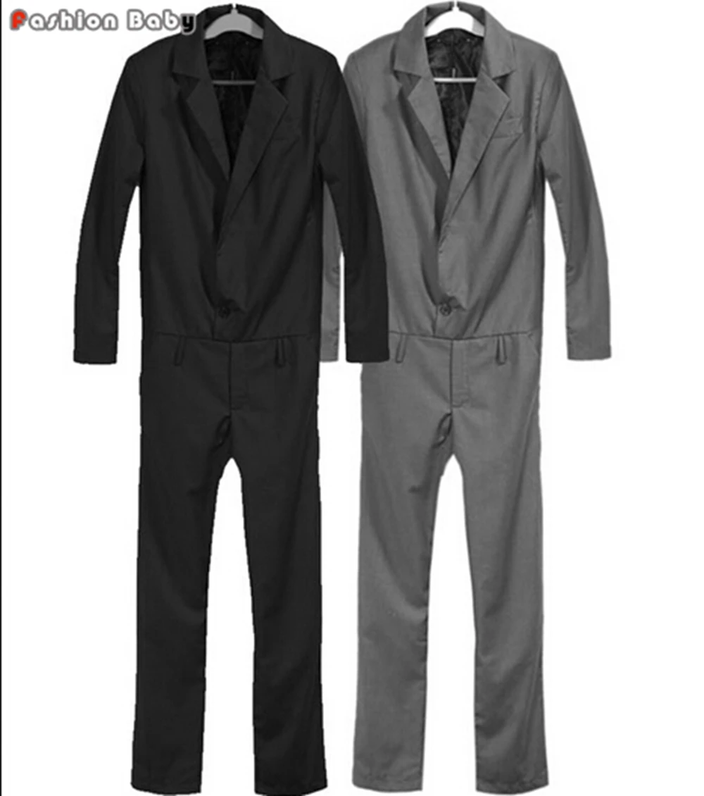men's culottes jumpsuit