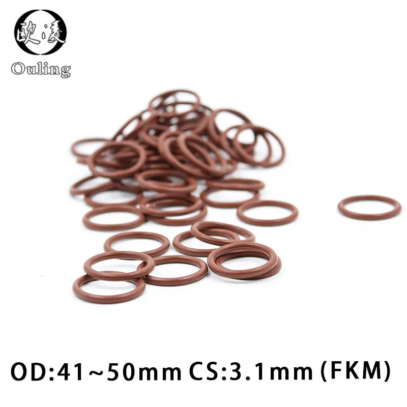 Viton Heat Resistant Brown O-rings Size 042 Price for 2 pcs Adhesive Tapes