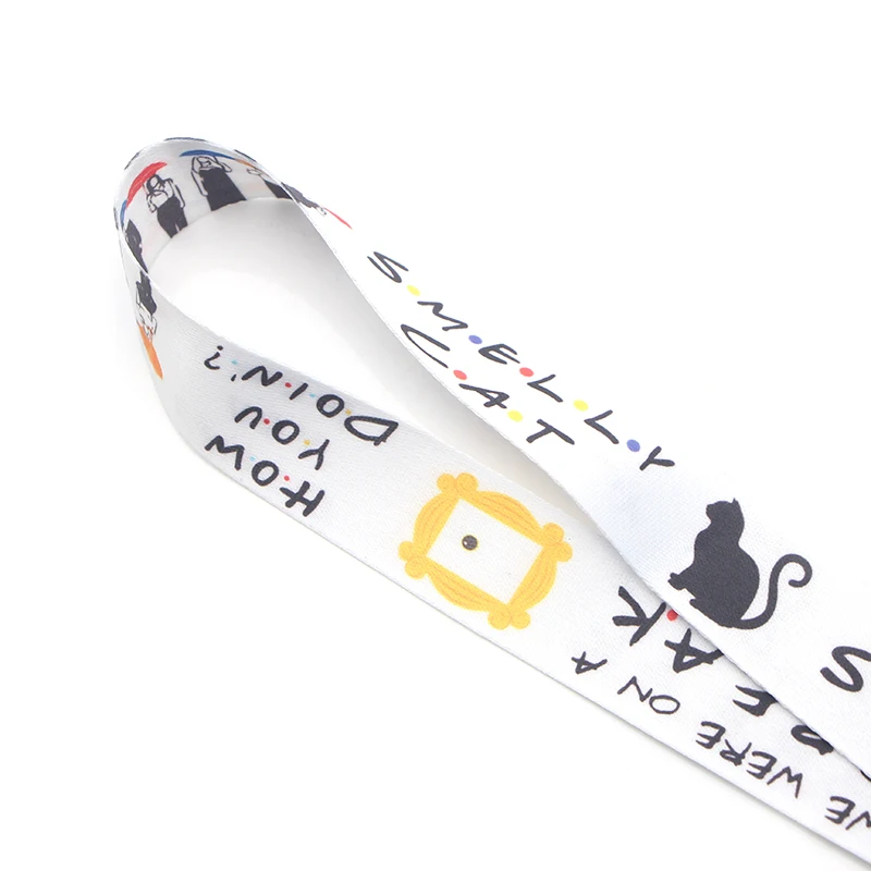 P3086 Dongmanli Friends tv Show Lanyard бейдж ID Lanyards/веревка для мобильного телефона/ремешок для ключей аксессуары для шеи