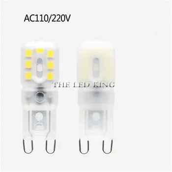 

G4 G9 Led Light Bulbs Dimmable 220V 9 12 14 22 LEDs SMD2835 Home Lighting For Crystal Chandelier Replace Halogen Lamp