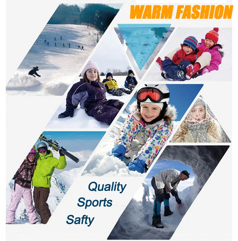 Новинка, детская юбка-брюки для девочек, один и двойной борт лыжный костюм теплая и ветронепроницаемая зимняя Теплая хлопковая куртка для детей, верхняя одежда для маленьких девочек