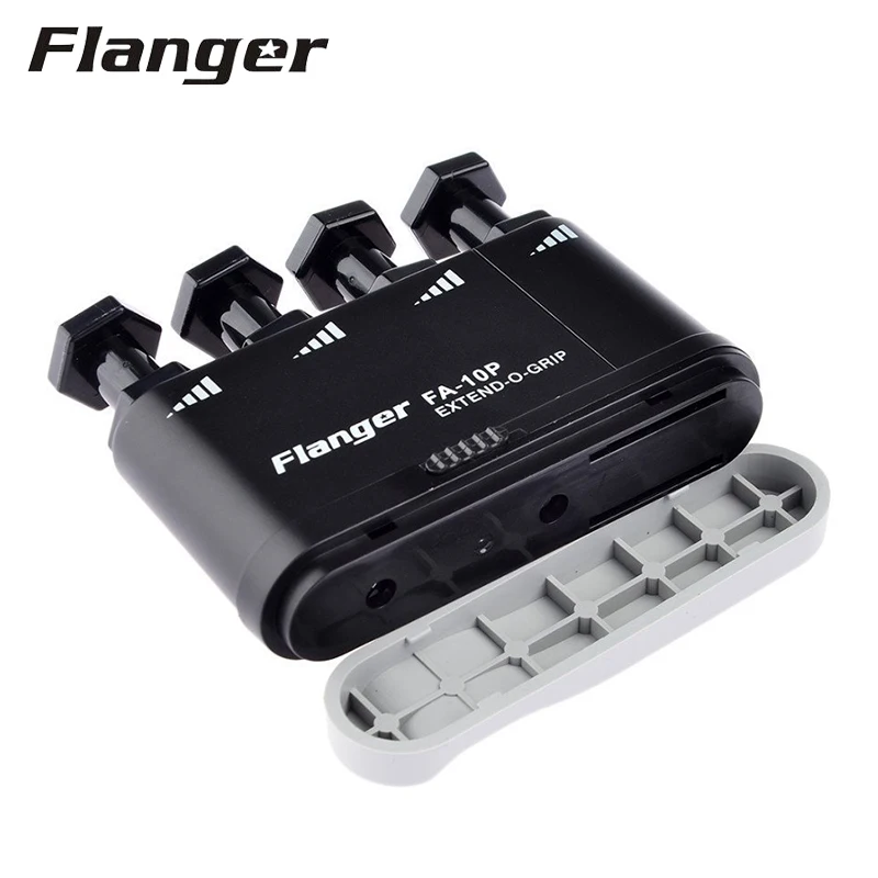 Flanger Регулируемый усилитель пальца и ручной тренажер Flanger выдвижной палец Exerciser для бас-гитары/фортепиано-игр