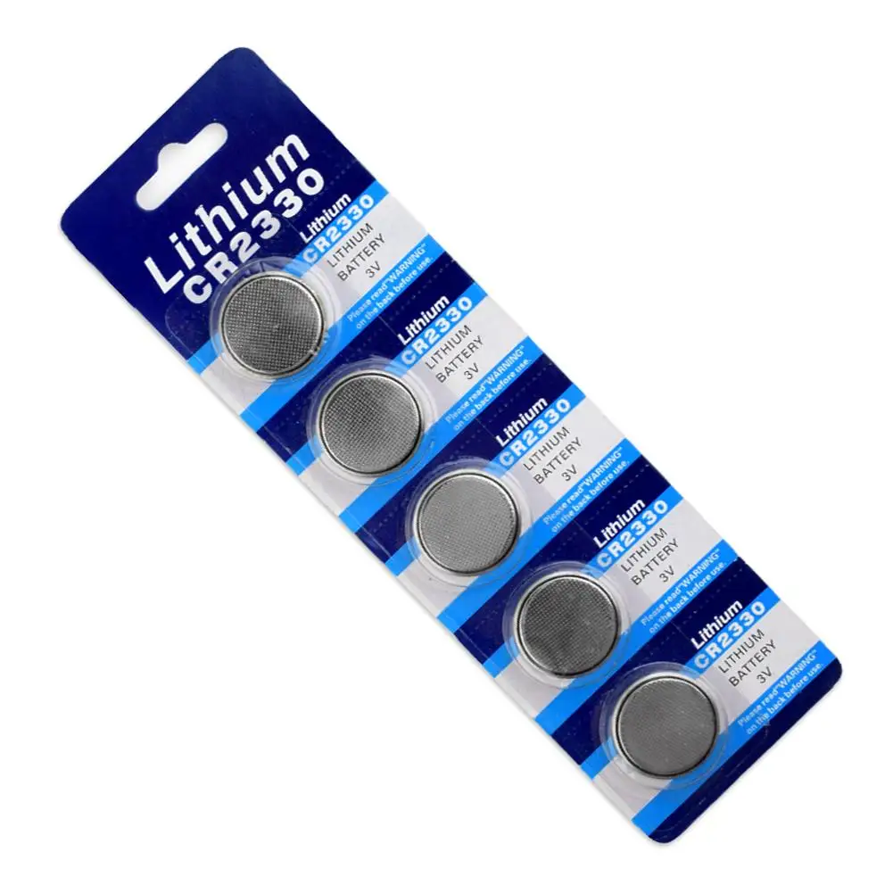 

YCDC 2019 New 5pcs 3volt 2330 Lithium Battery Replace CR2330 BR2330 ECR2330 Watch Button Coin Cells High Capacity