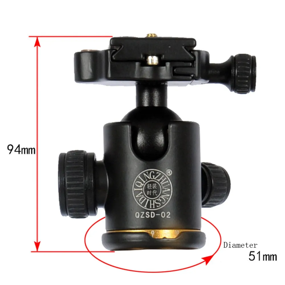 QZSD-Q02-Aluminum-Camera-Tripod-Ball-Head-Ballhead-with-Quick-Release-Plate-for-DSLR-Camera-Tripod (1)