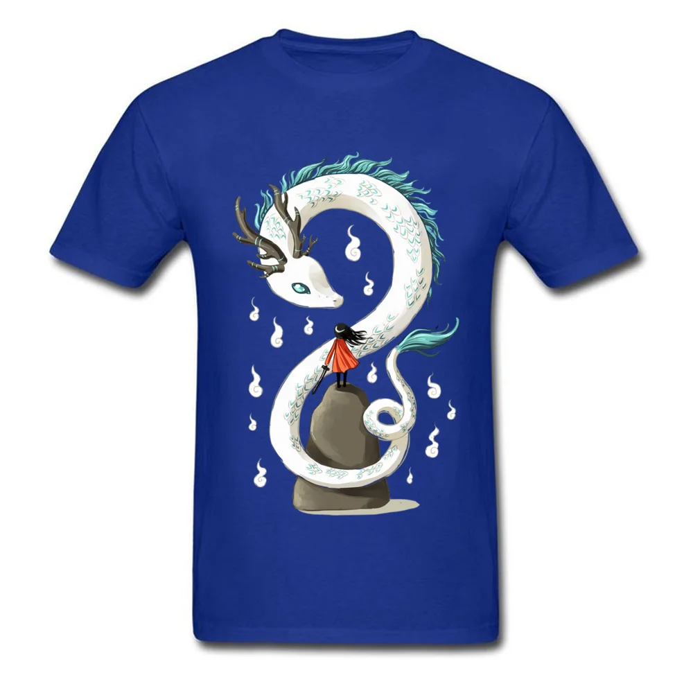 dragon spirit 8178 Pure Cotton Men Short Sleeve Tees Printing Labor Day T-Shirt Party Sweatshirts Cheap Round Collar dragon spirit 8178 blue