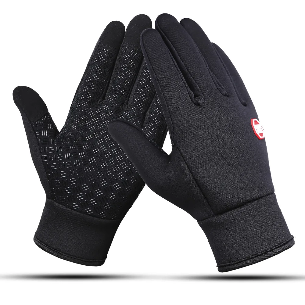 Winter Gloves Unisex Touchscreen Winter Thermo Fahrradhandschuhe   Wasserdicht, Atmungsaktiv Fr Ski, Outdoor, Camping