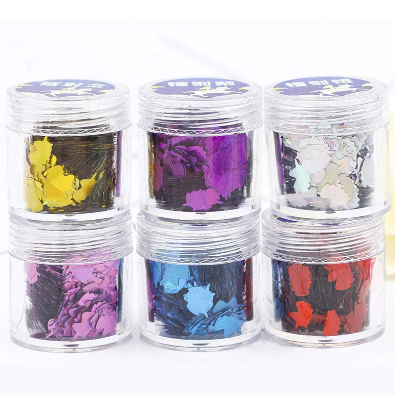 

Slime DIY Supplies Cute Dream Mobile Phone Shell Cream Gel Epoxy Handmade Material Jewelry Accessories Unicorn Laser Sequins