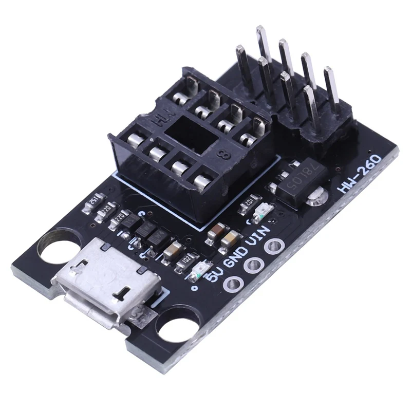 Программирующая плата для ATtiny13A/ATtiny25/ATtiny45/ATtiny85|Демонстрационные стенды| |