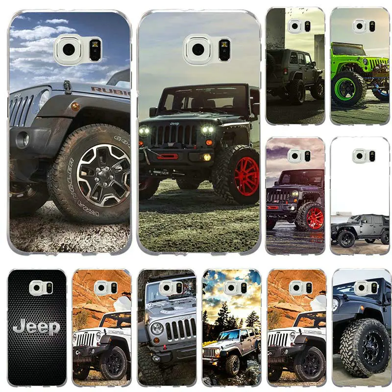 

Silicone Soft TPU Phone Cases for Samsung Galaxy Note 3 4 5 8 S3 S4 S5 Mini S6 S7 S8 S9 Edge Plus On5 On7 Hot Car Jeep Wrangler