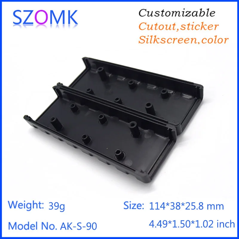 szomk plastic enclosure for electronics project instrument housing for circuit board plastic junction box  (2)