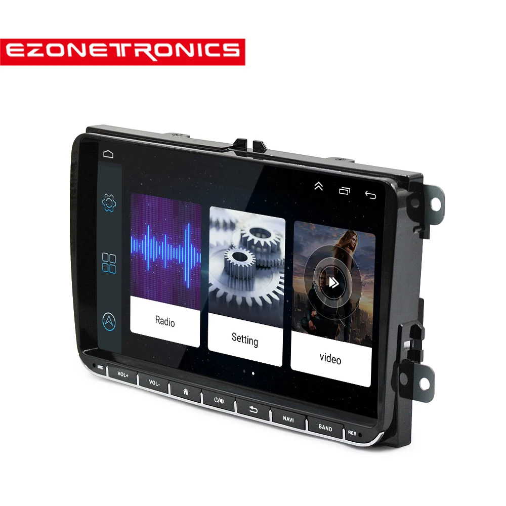 

Android 6.0 2din auto GPS Navigatie Bluetooth For VW Golf5 6 Polo Jetta Passat Tiguan WiFi Multi-Media 9 inch auto radio Speler