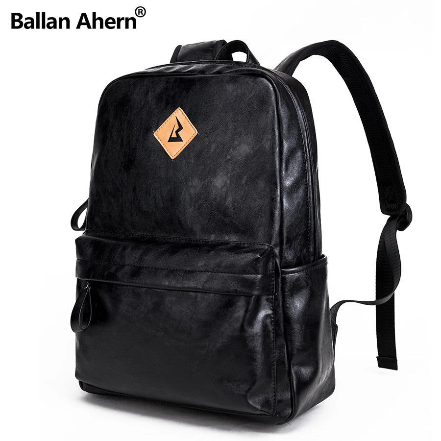 Buy New Arrivals Men PU leather Backpack For 15