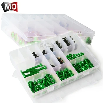 

Motorcycle Windshield Body Full Fairing Bolts Screws Nuts Kit For Kawasaki Z900 Z750 Z1000 Z800 Versys 650 Er6n Ninja 300 400