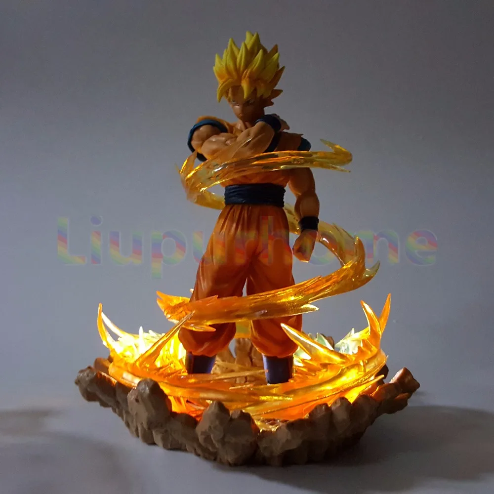 Dragon Ball Z Goku With Effect Led Night Lights Lamp Anime Dragon Ball