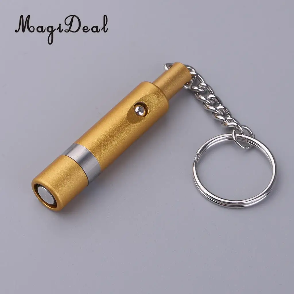 Portable Cigarette Cigar Punch Mini Cutter Blade Cigars Puncher Cigar Drill Gold