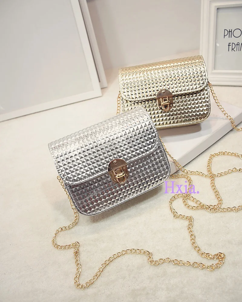 

Free shipping, 2019 new han edition flap, trend grid handbags, fashionable women messenger bag, chain shoulder bag.
