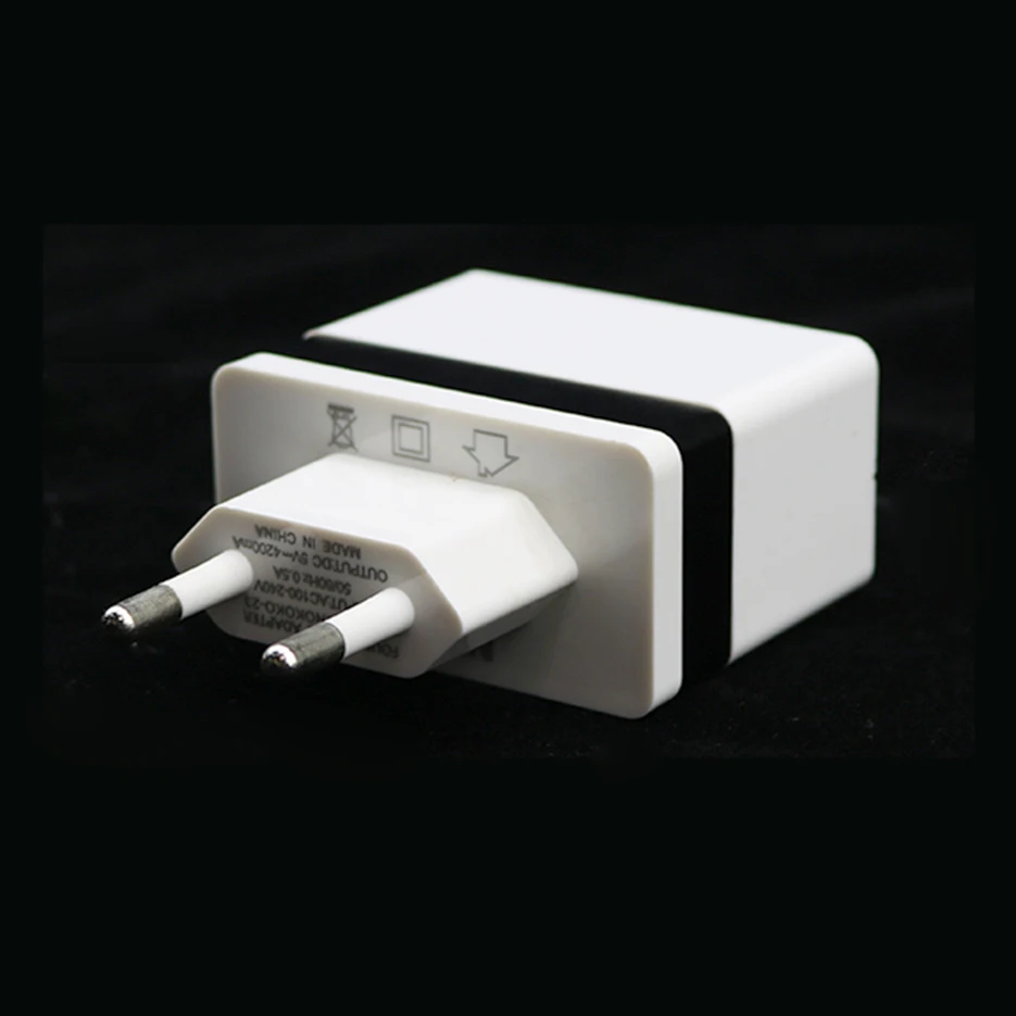 4 USB адаптер переменного тока Зарядное устройство телефон Зарядное устройство 5 В/4.2A ЕС быстро Multi зарядная станция Smart USB Зарядное устройство s для планшетных телефон для телефона