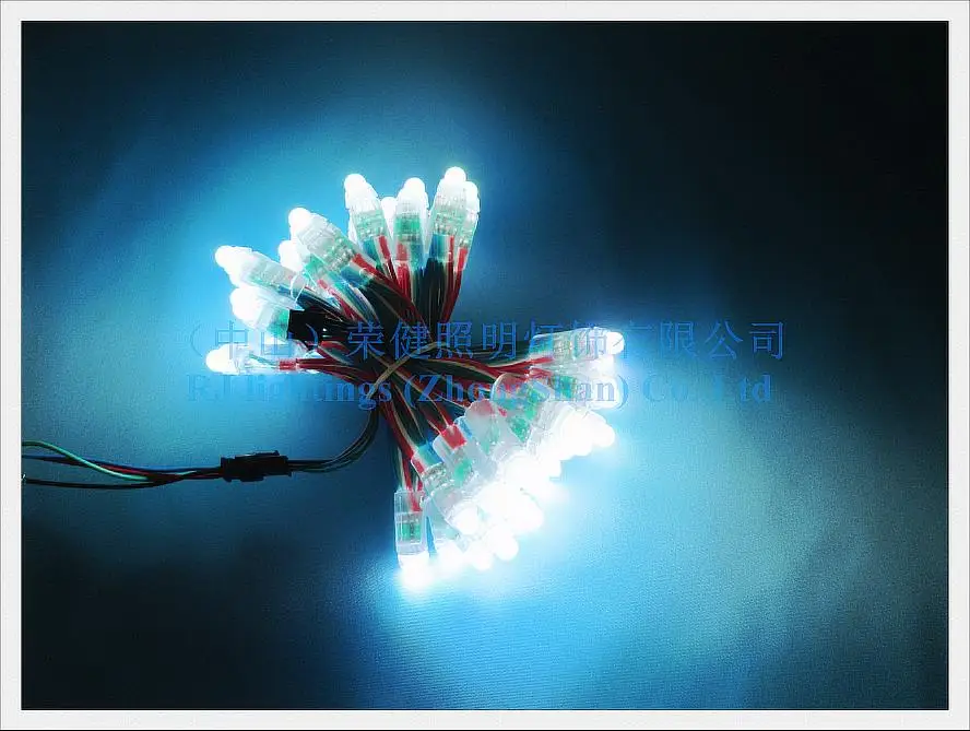 Светодиодный строковый свет rgb светодиодный пиксельный светодиодный модуль пикселей для линия светодиодных букв 12 мм 0,3 W DC5V FedEx