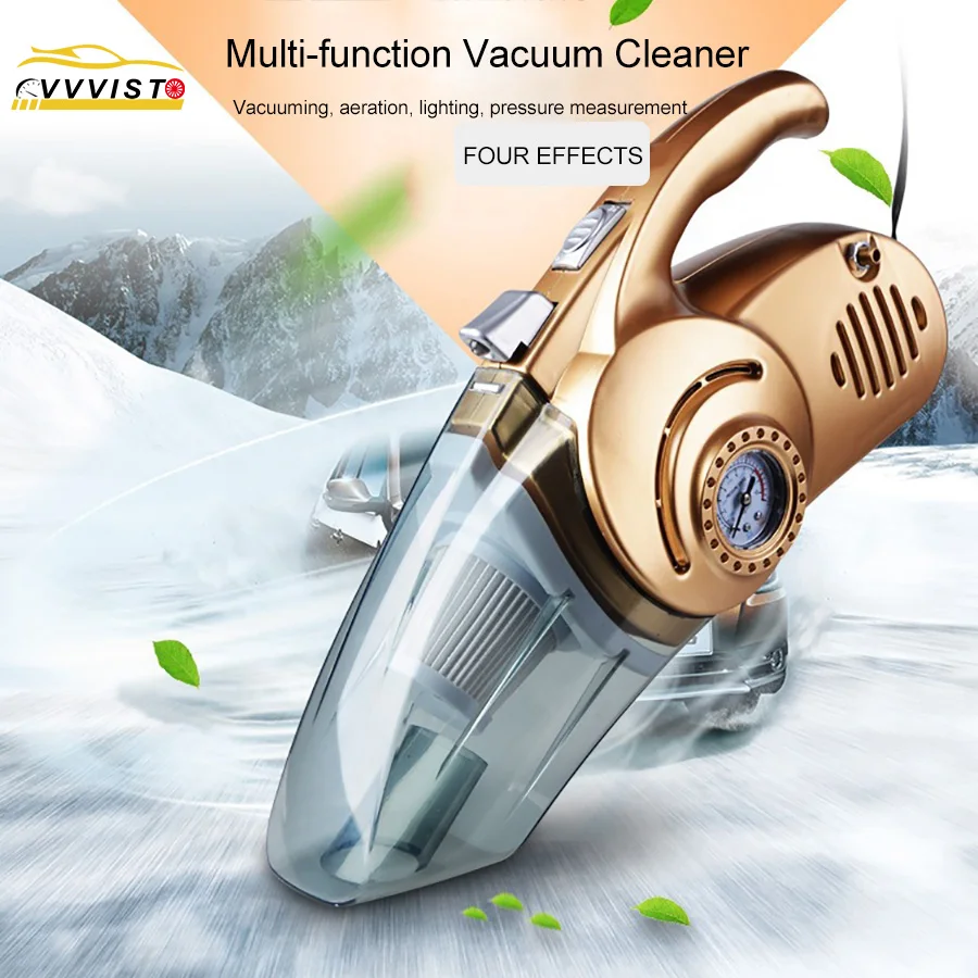 

2018 120W VVVIST Car Vacuum Cleaner Car Cleaner Handheld Wheel Pumping 12V Powerful Auto Cleaning Tools Auto Car Vacuum Cleaner