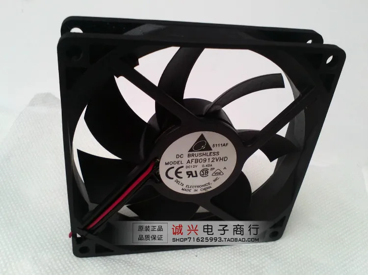 For delta afb0912vhd 9cm 9020 12v 0.42a computer case cooling fan | Компьютеры и офис