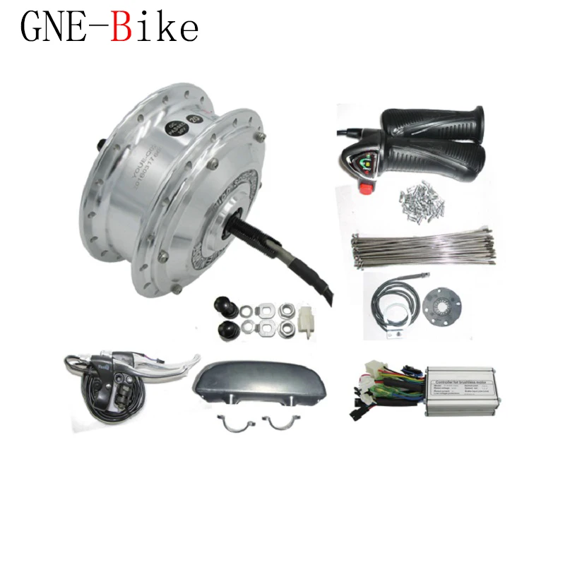 

GNE Eletrica 36v350w Electric Bike Kit Front Drive Motor Kits