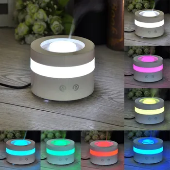 

100ML Essential Oil Diffusers 7 Colors LED Light Humidifier Aromatherapy Electric Ultrasonic Aroma Diffuser Mist Maker