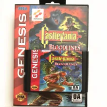 Castlevania родословных(NTSC только) 16 бит MD карточная игра для sega игры sega Mega Drive для Genesis