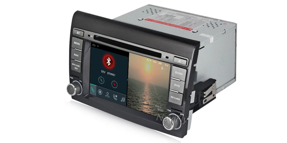 Excellent Android 9.1 2+32G Car dvd multimedia player For Fiat Bravo 2007 2008 2009 2010 2011 2012 Car radio FM WIFI RDS BT GPS Navigation 18