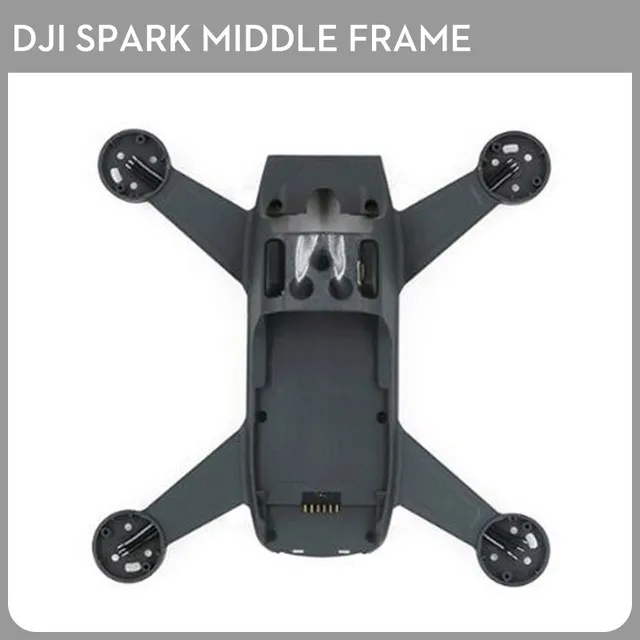 Original Dji Spark Body Shell Repair Parts Chis Middle Frame Original Dji Spark Body Shell Repair Parts Chis Middle Frame Components Excluding Electrical Motor