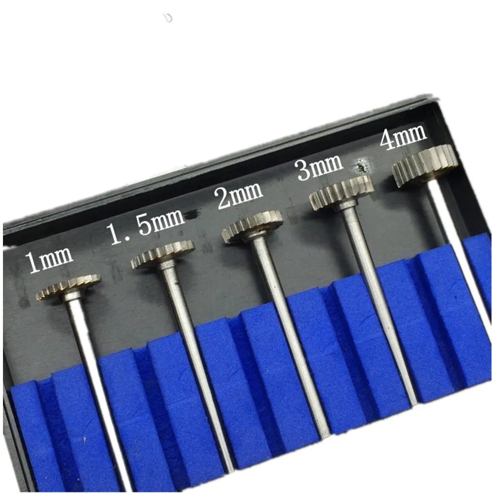 

T Type Carbide Burr KangTeer 5pcs 12mm Dia 3mm Shank Tungsten Rotary Slotted Milling Cutter Tool Rotary Drill Die Grinder Bits