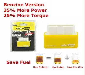 

Power Prog For Benzine Cars Newest Generation Of Nitro OBD2 With Reset Button More Power & Torque Than NitroOBD2 Chip Tuning