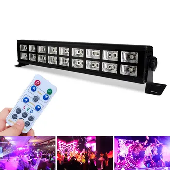 

Sound Activated DMX Control Disco Party Light UV Black Light 27W 54W LED DMX Stage Light For Christmas Home KTV Wedding Show