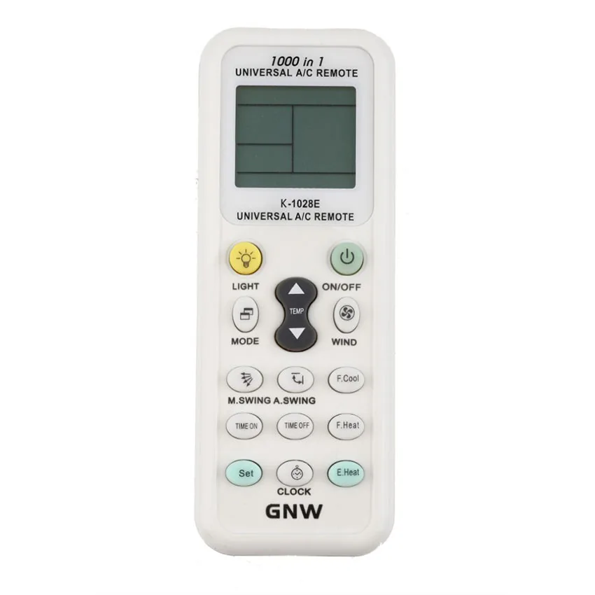 

40pcs Universal Air Condition Controller LCD A/C Remote Control for Air Conditioner Low Power Consumption K-1028E Remote Control