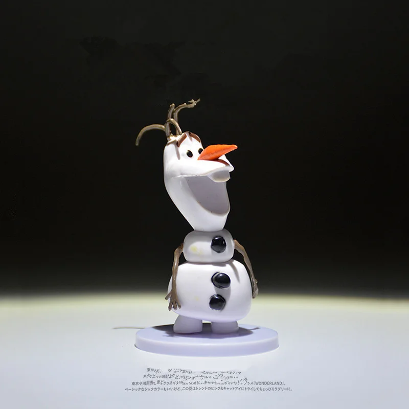 

24piece/lot 7cm cute high quality snowman Olaf collection figures toys