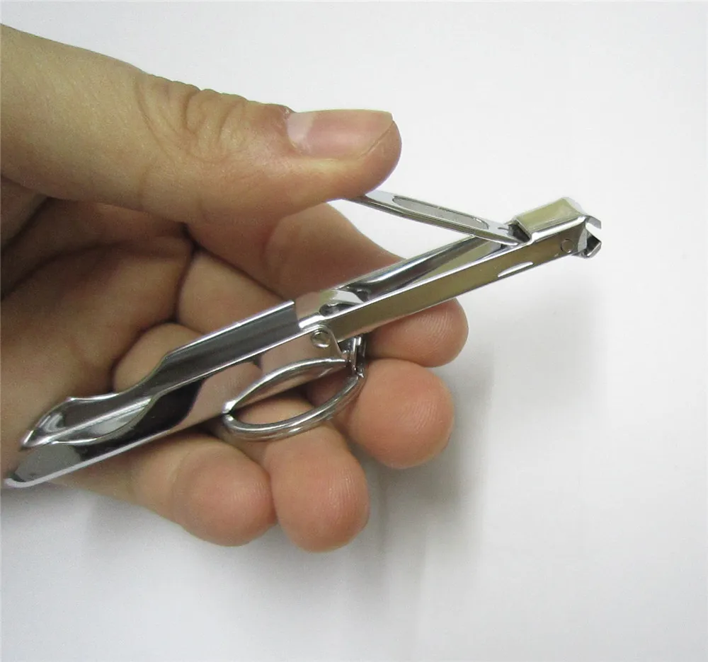 EDC гаджет складной клипер для ногтей Toenail кусачки для ногтей на ногах Ножницы брелок-триммер кольцо для ключей Маникюр Педикюр складной инструмент