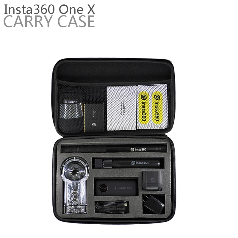 

Insta360 ONE X Action Camera Portable Carrying Case Storage Bag for Insta360 One X Accessories Kit