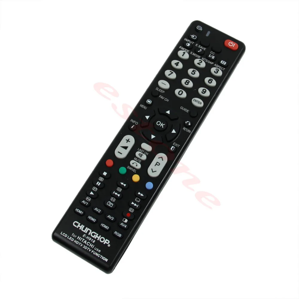 

1 PC Universal E-H918 Remote Control For Hitachi Use LCD LED HDTV 3DTV Function Wholesale MAR29