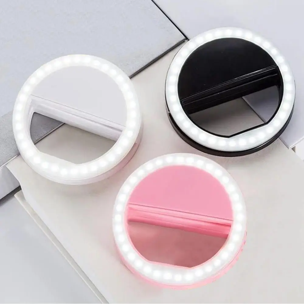 

L'Eiger New Brand Portable Selfie Ring Flash Led Light Lamp Mobile Phone Led Selfie Lamp Ring Flash For Iphone Samsung